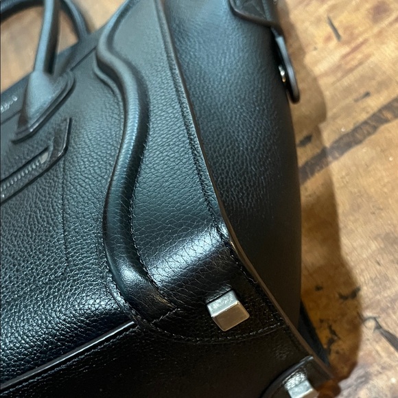 Celine Black Leather Tote Bag - Picture 7 of 11